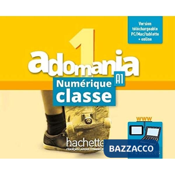 ADOMANIA 1 MANUEL NUMERIQUE ENSEIGNANT (USB-K)