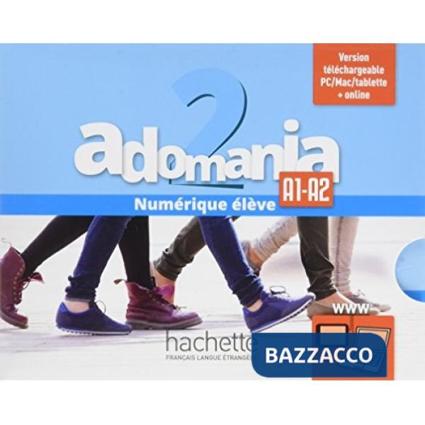 ADOMANIA 2 - MANUEL NUMERIQUE ELEVE (CARD)