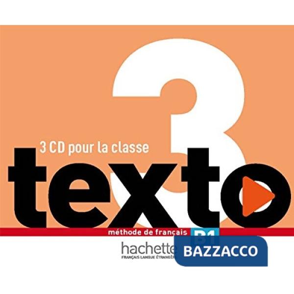 TEXTO 3 CD AUDIO CLASSE (X2)