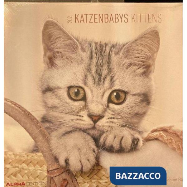 Kittens 2021. Calendario da muro 30x30 cm