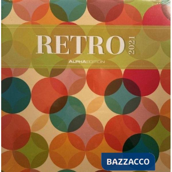 Retro 2021. Calendario da muro 30x30 cm