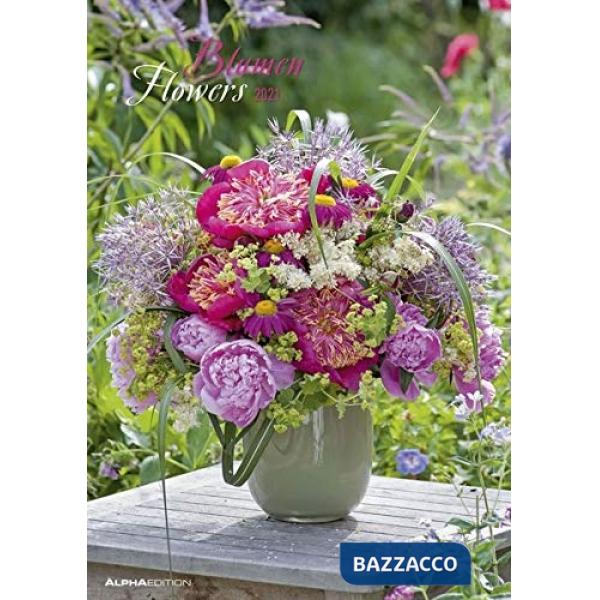 Calendario da muro 29,7x42 cm flowers 2021