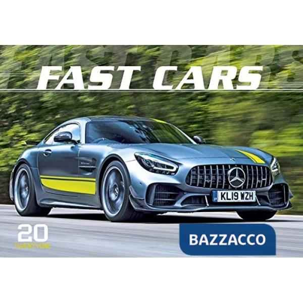Calendario da muro 48,5x34 cm fast cars 2021