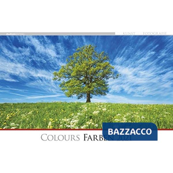 Calendario da muro 49,5x34 cm colours 2021