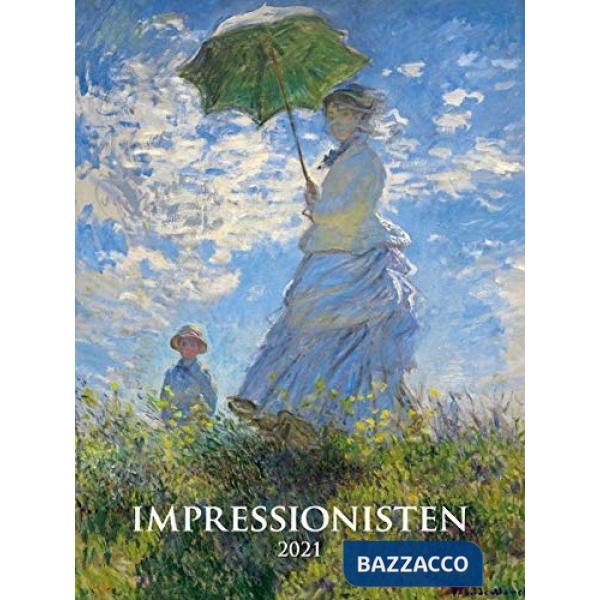 Calendario da muro 42x56 cm impressionists 2021