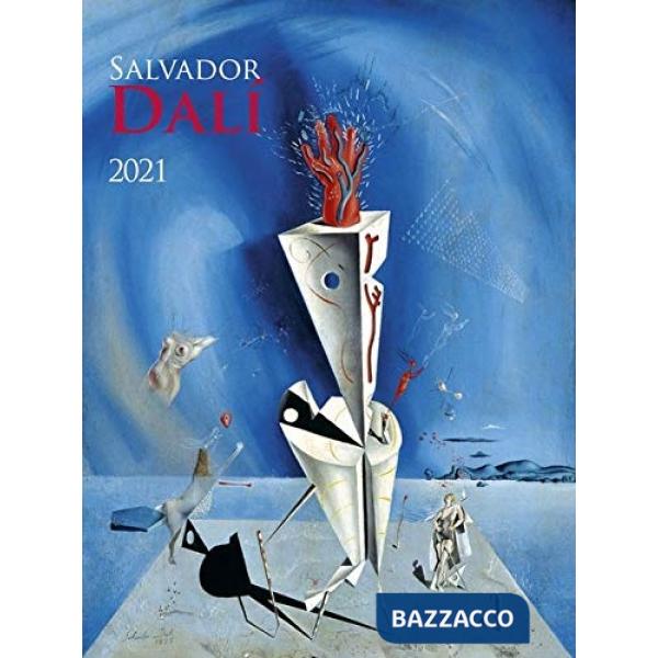 Calendario da muro 42x56 cm Salvador Dalì 2021