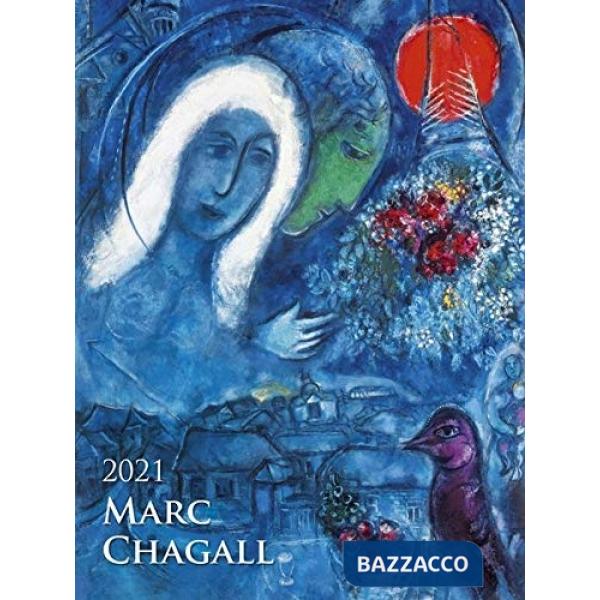 Calendario da muro 42x56 cm Chagall 2021