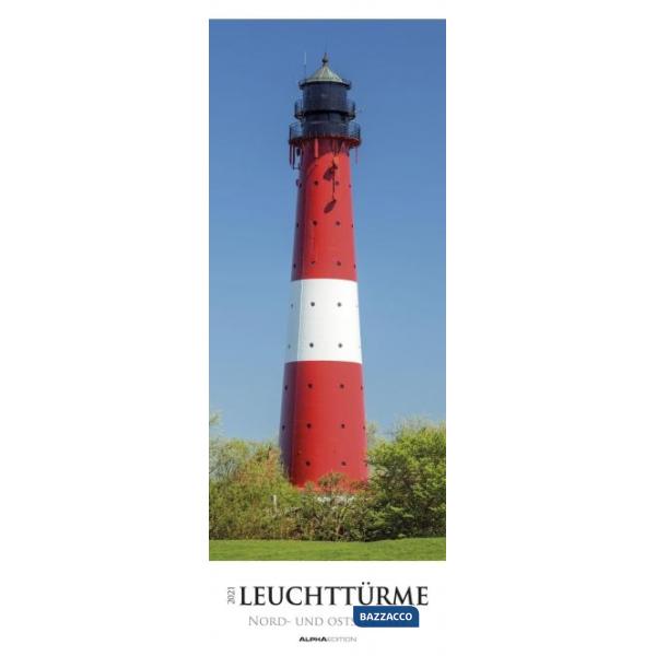 Calendario da muro 25x69 cm lighthouse 2021