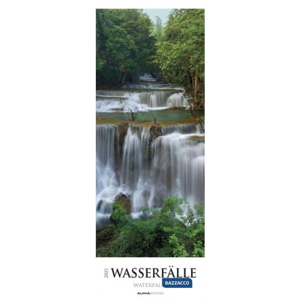 Calendario da muro 25x69 cm waterfalls 2021