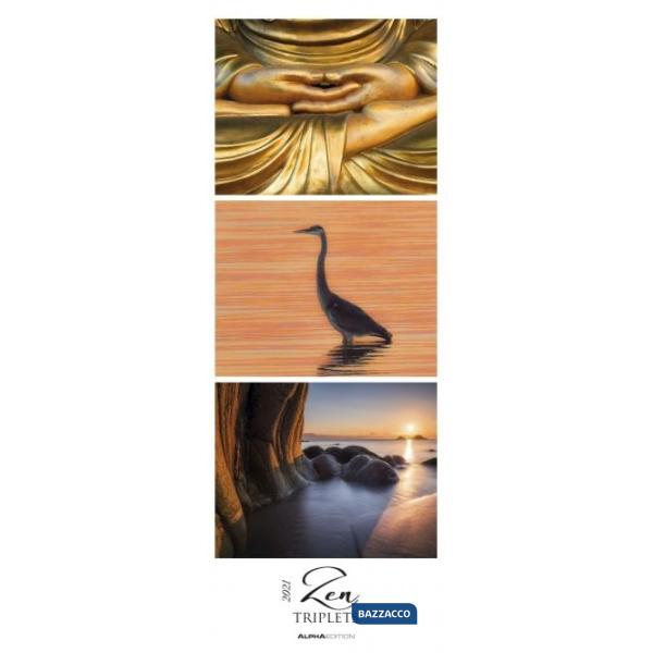 Calendario da muro 25x69 cm zen 2021