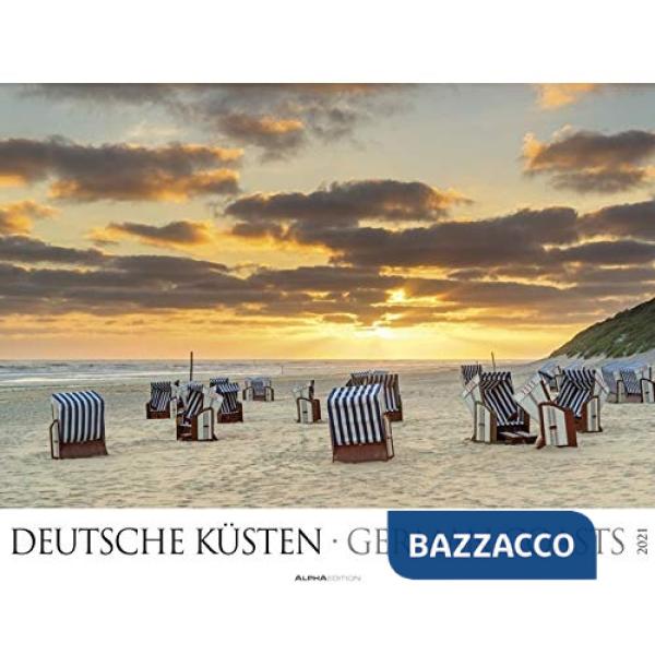 Calendario da muro 60x50 cm German coast 2021