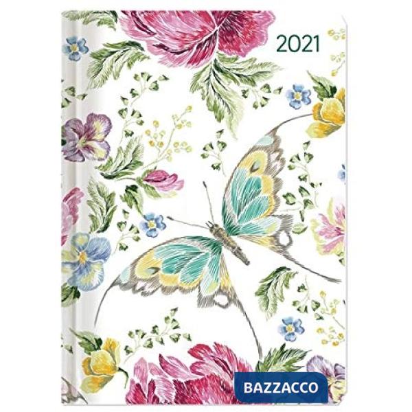 Agenda settimanale 10,7x15,2 cm ladytimer butterfly 2021