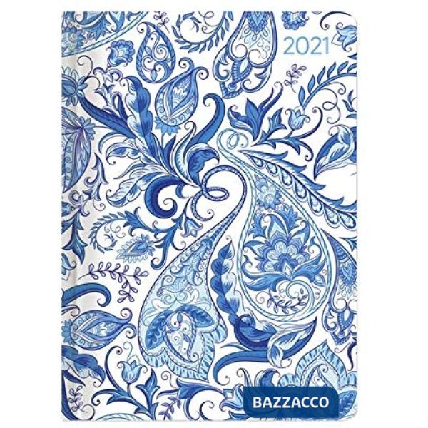 Agenda settimanale 10,7x15,2 cm ladytimer paisley 2021