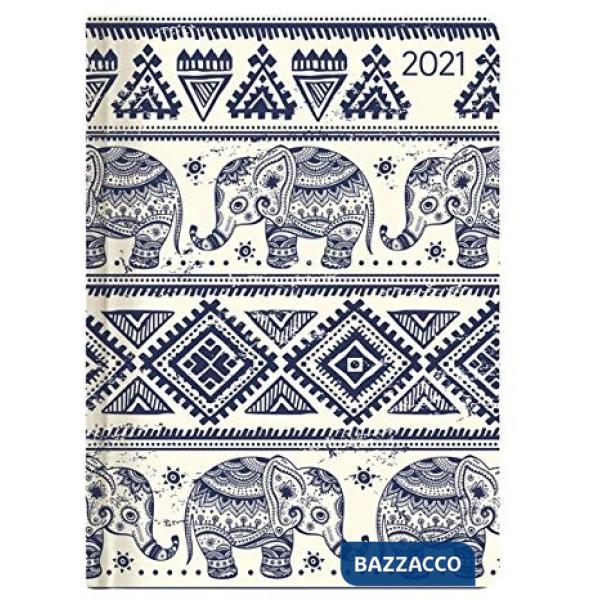 Agenda settimanale 10,7x15,2 cm ladytimer elephants 2021