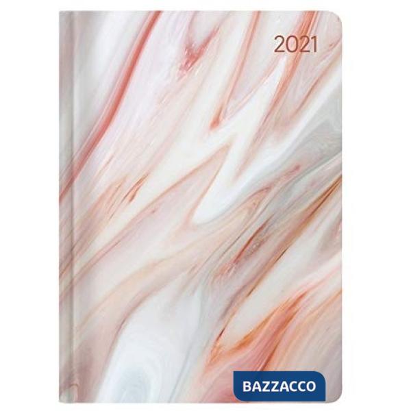 Agenda settimanale 10,7x15,2 cm ladytimer marble 2021