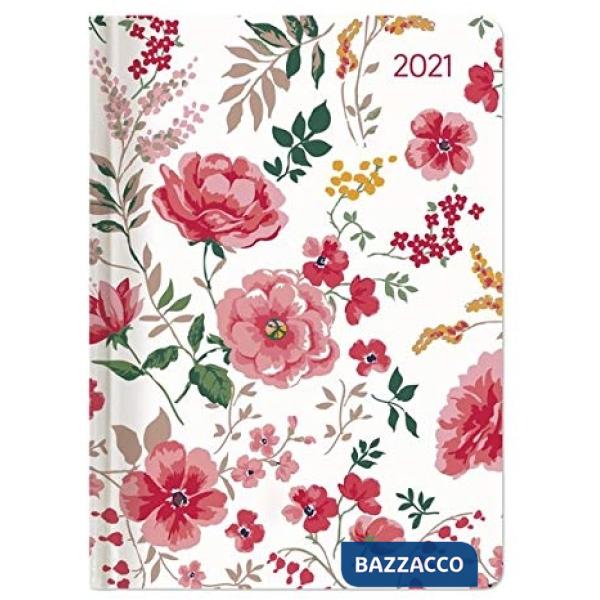 Agenda settimanale 12x17 cm ladytimer midi flowers 2021
