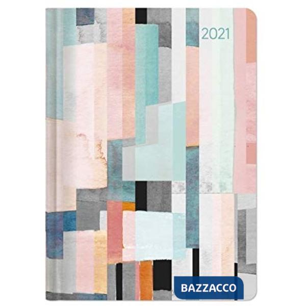 Agenda settimanale 12x17 cm ladytimer midi aquarelle 2021