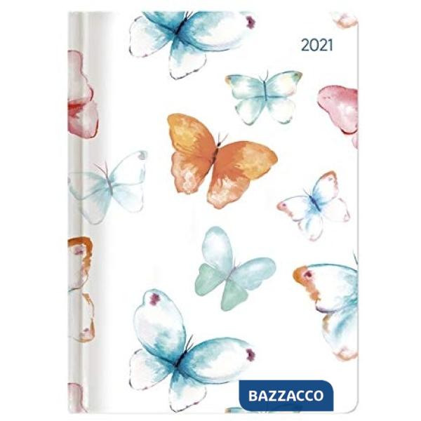 Agenda settimanale 15x21 cm ladytimer grande past. Butt. 2021