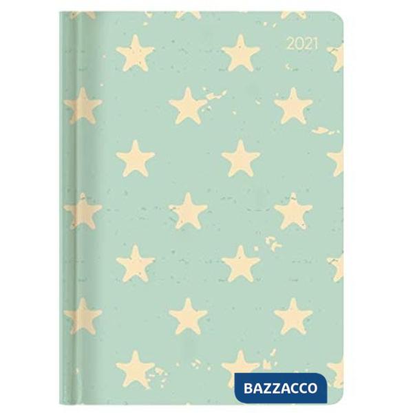 Agenda settimanale 15x21 cm ladytimer grande stars 2021