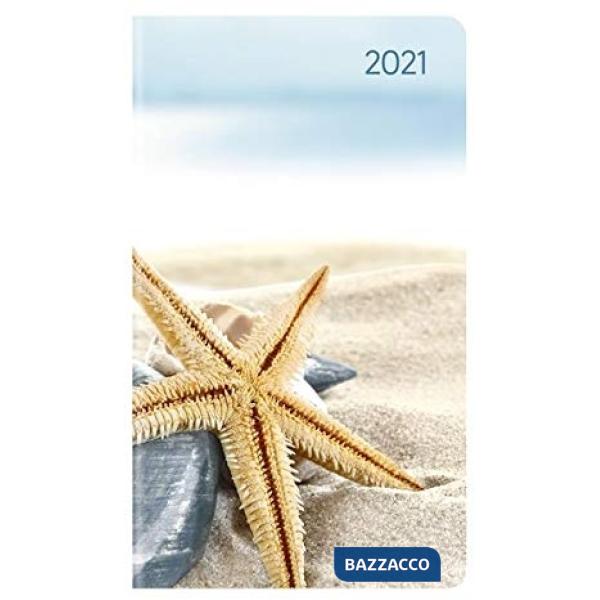 Agenda settimanale 9x15,6 cm ladytimer slim sea star 2021