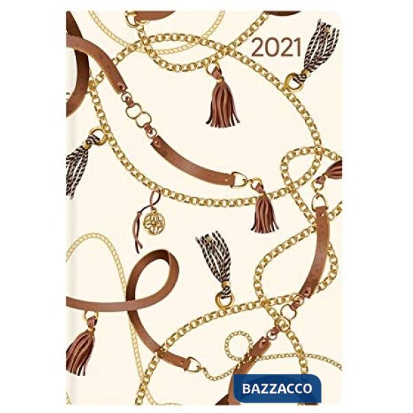 Agenda settimanale 8x11,5 cm ladytimer mini chains 2021
