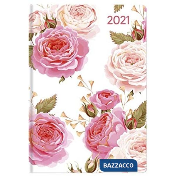 Agenda settimanale 8x11,5 cm ladytimer mini roses 2021