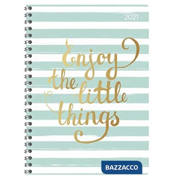 Agenda settimanale 15x21 cm ladytimer spir. Lit. Things 2021