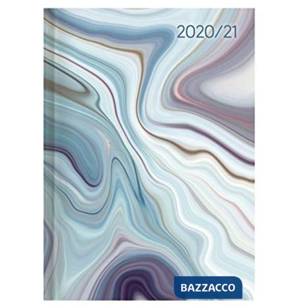 Agenda settimanale Campustimer a5 blue marble 2021