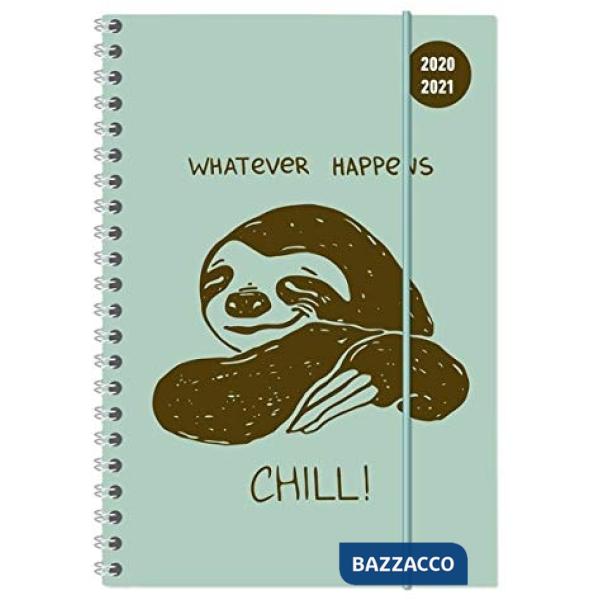 Collegetimer a5 chill! spiralata 2020-2021