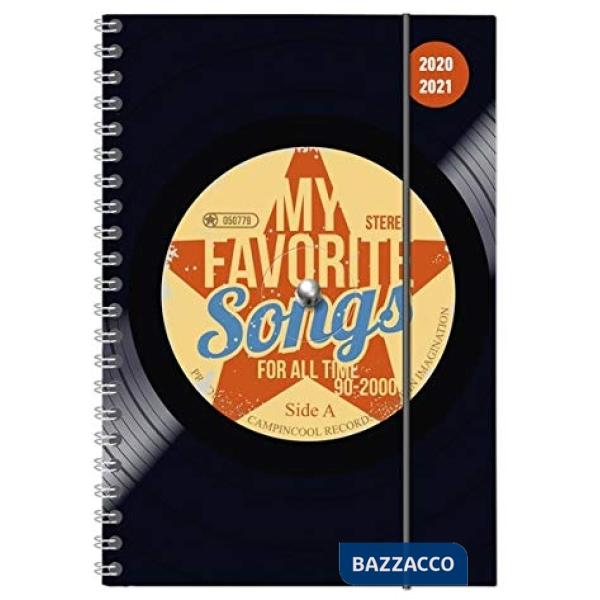 Collegetimer a5 vinyl spiralata 2020-2021