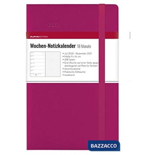 Planer settimanale 18 mesi piccolo berry 2021