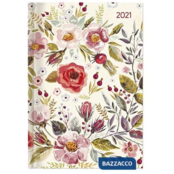 Agenda giornaliera Style 352 pagine flower field 2021