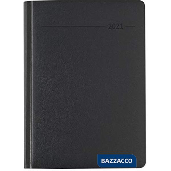 Agenda giornaliera 416 pagine Balacron nera 2021