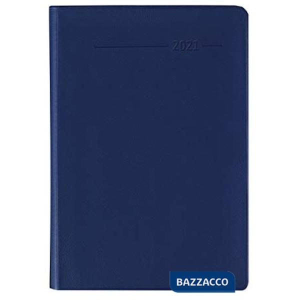 Agenda tascabile pvc blu 2021