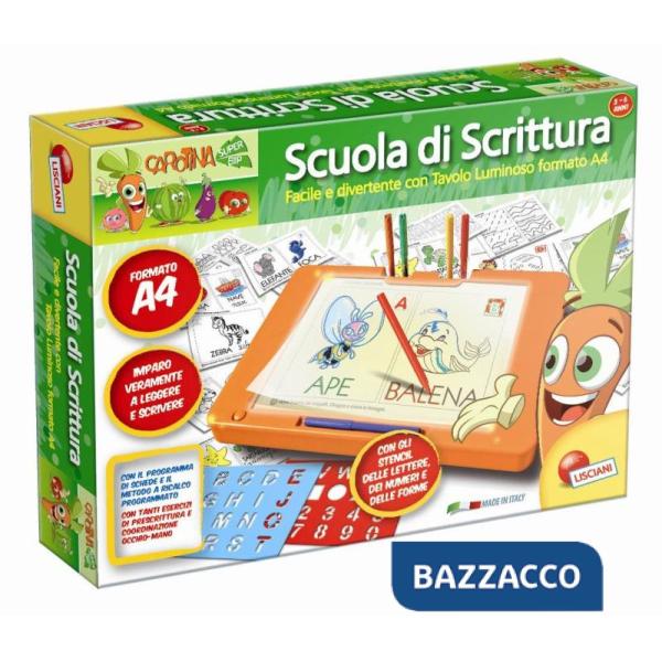 CAROTINA TAVOLO SCUOLA SCRITTURA