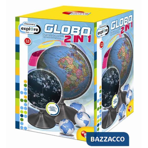 DISCOVERY MAPPAMONDO E PLANETARIO 2 IN 1