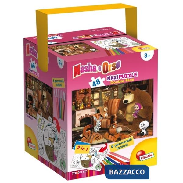 PUZZLE + COLOR FUSTINO MAXI 48 MASHA E ORSO 2