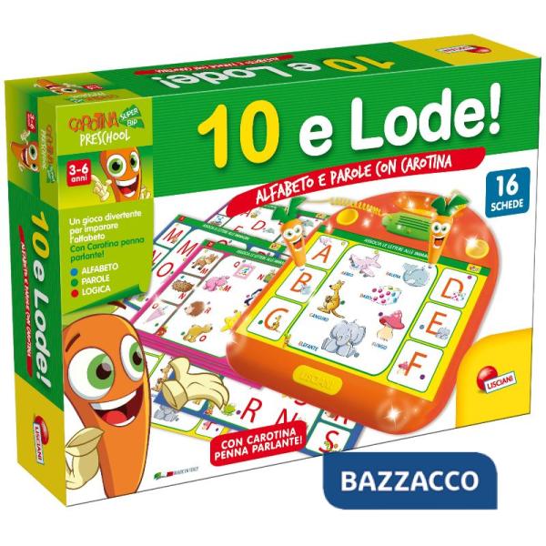 CAROTINA 10 E LODE ALFABETO E PAROLE