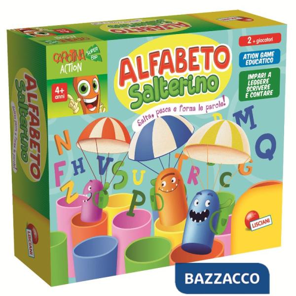 CAROTINA EDU-ACTION L'ALFABETO SALTERINO