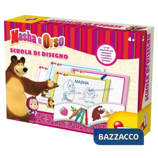 MASHA E ORSO SCUOLA DI DISEGNO