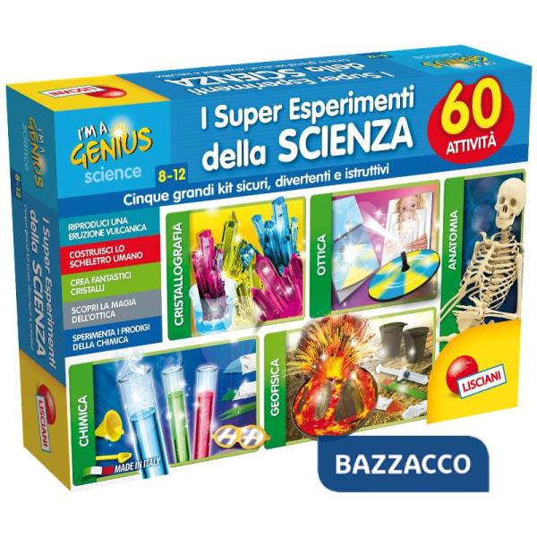 PICCOLO GENIO I SUPER ESPERIMENTI DELLA SCIENZA