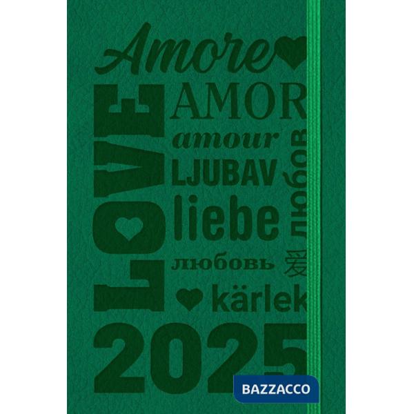 Agenda settimanale pocket 2025. Ediz. verde