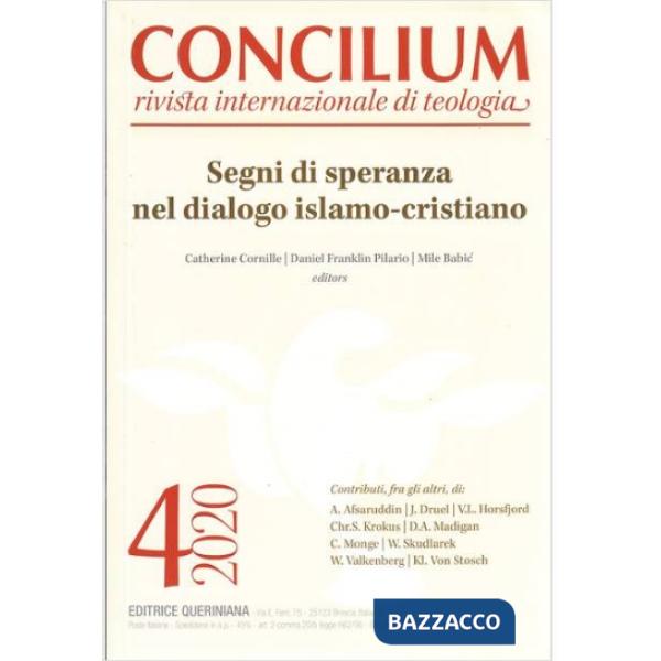 Concilium (2020). Vol. 4