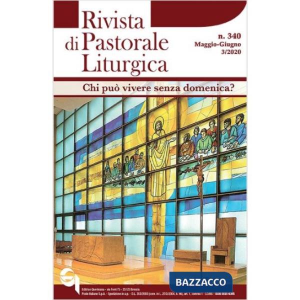 Rivista di pastorale liturgica (2020). Vol. 3