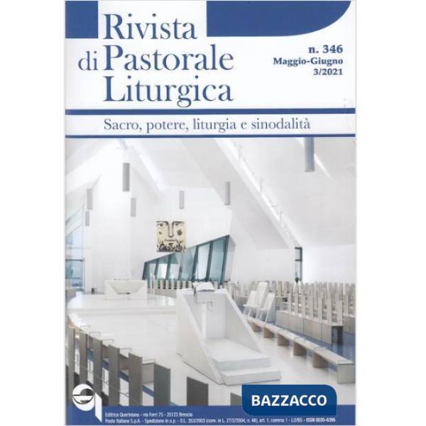 Rivista di pastorale liturgica (2021). Vol. 3