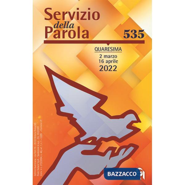 Servizio della parola (2022). Vol. 535