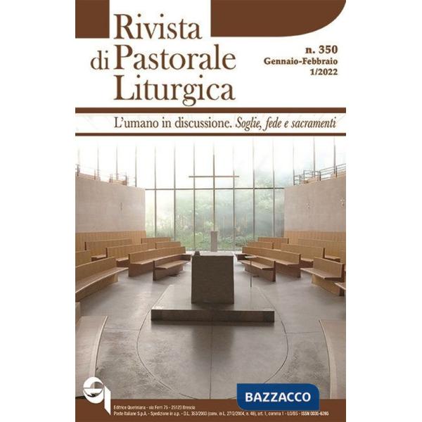 Rivista di pastorale liturgica (2022). Vol. 1