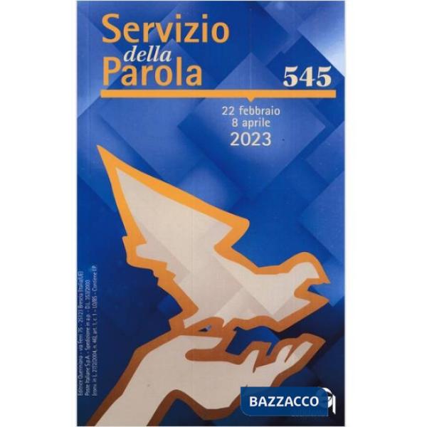 Servizio della parola (2023). Vol. 545