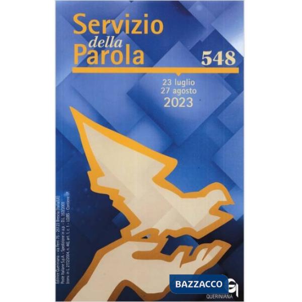 Servizio della parola (2023). Vol. 548