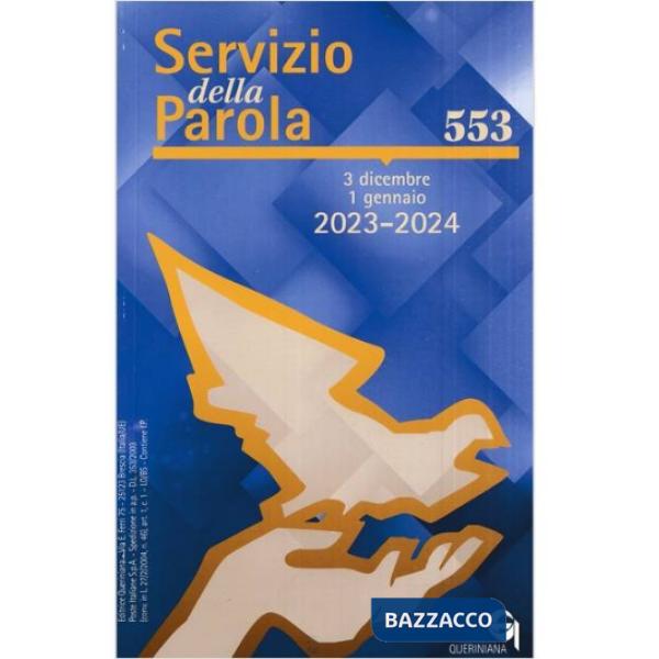 Servizio della parola (2023). Vol. 553